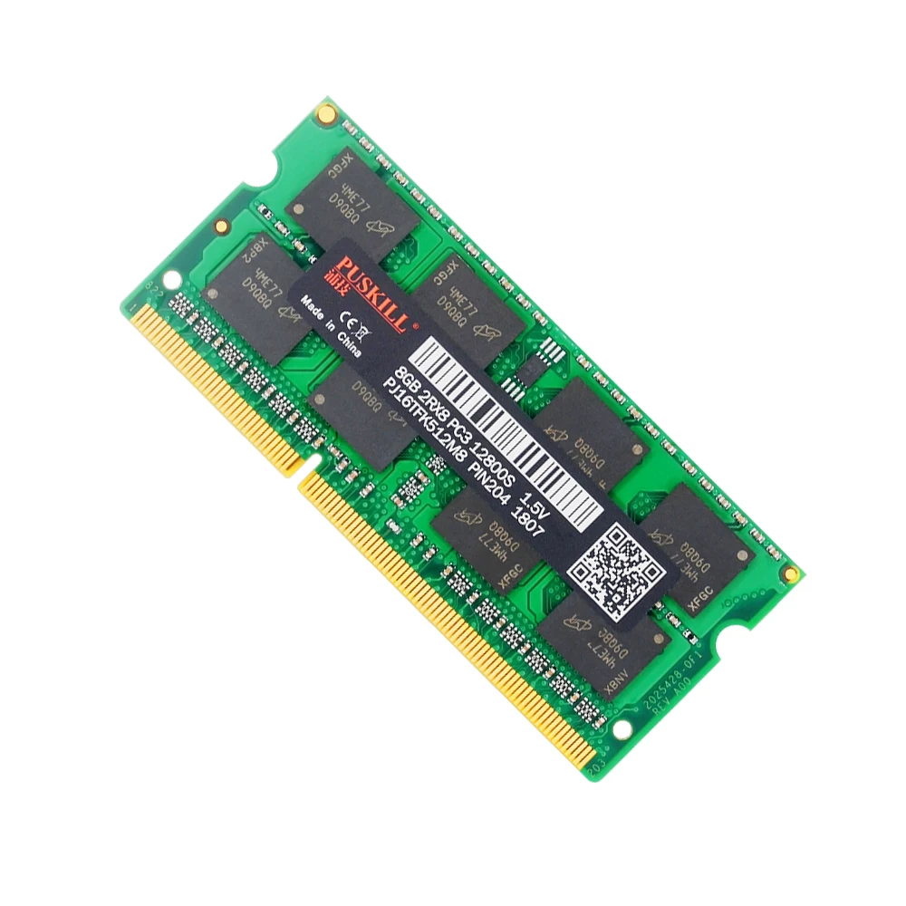 Память ноутбука DDR3 8 Гб 1600 МГц PC3 204Pin 1,5 V без ecc ram