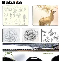 Babaite Лидер продаж животных и растений эскизы компьютерных игр для мышей Размеры для 18x22 см 25x29 см резиновая для мышей