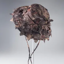 Хлопок 2 вида цветов Военная камуфляжная шляпа шапки Камуфляж Шапки для рыбака с широкими с полями, солнце Панама для рыбалки кемпинга охотничья шляпа