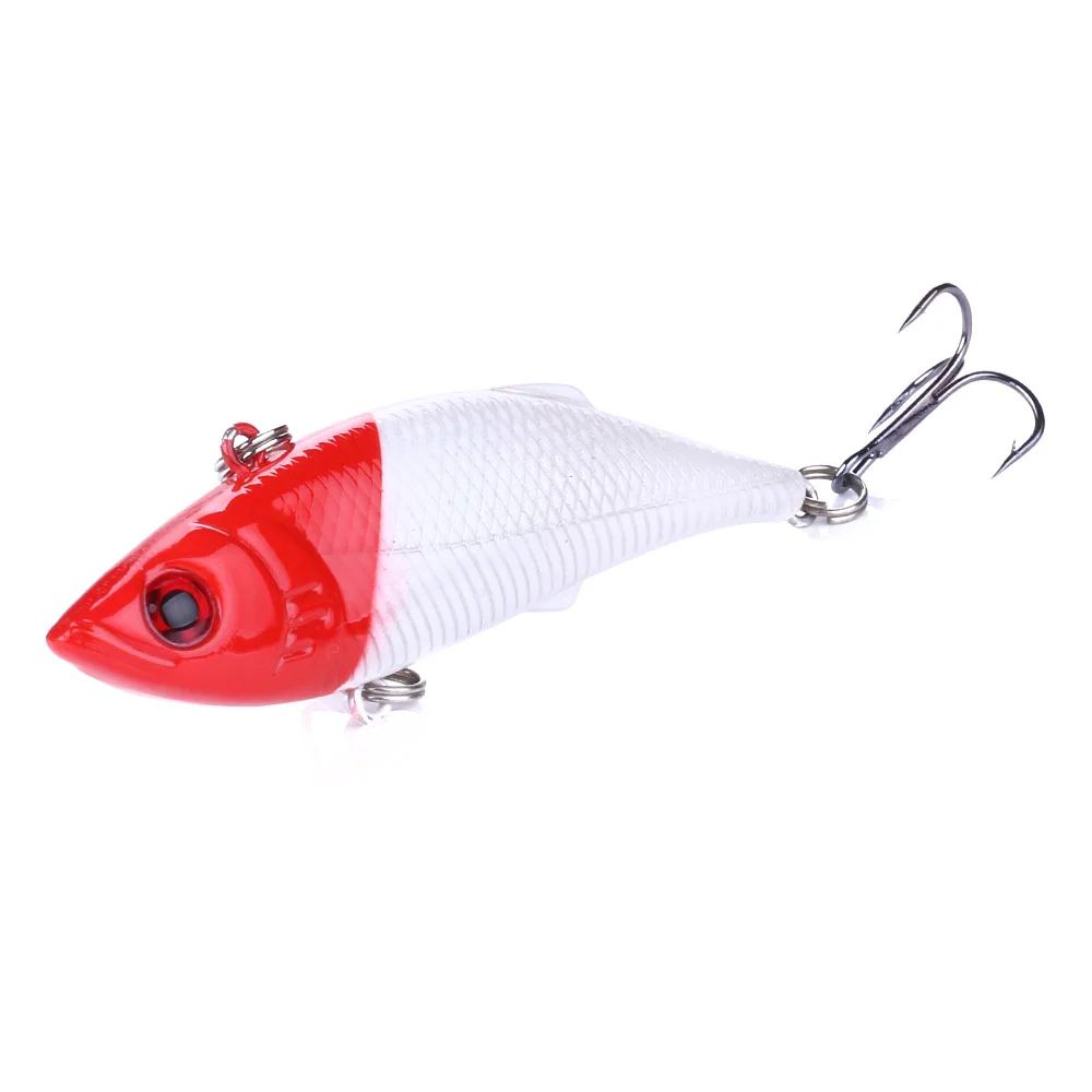 1pc VIB Fishing tackle 8cm//11.8g peche Wobbler Lure baits bass Hook NEW
