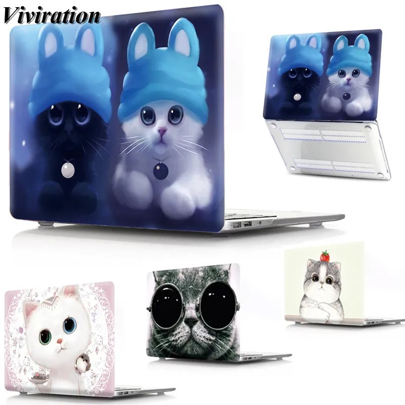 Beautiful Cute Cat Prints Laptop Case For Apple Macbook Pro Retina 11 12 13 15 For For Macbook Pro 13 A1278 PVC Protector Case Beautiful Cute Cat Prints Laptop Case For Apple Macbook Pro Retina 11 12 13 15 For For Macbook Pro 13 A1278 PVC Protector Case