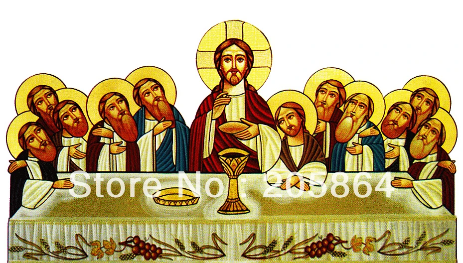 

Free shipping religious pictures for decoration,LAST DINNER,gobelin tapestry
