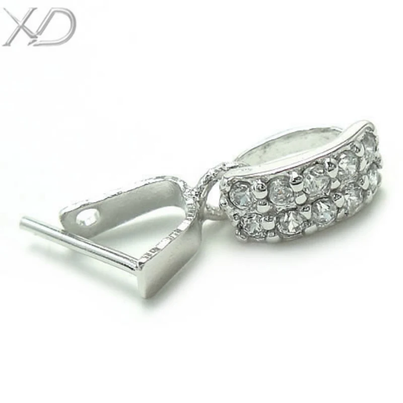 XD Fashion jewelry diy accessories findings 925 sterling silver pendant