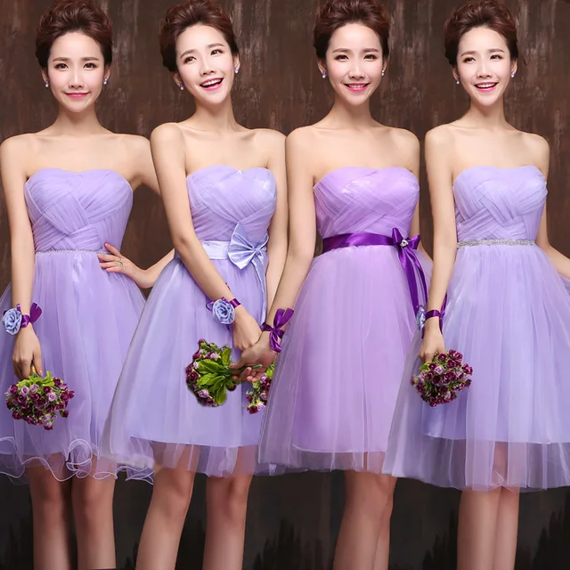 cheap purple bridesmaid dresses under $50