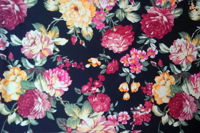 

Fashion colorfully printed milk silk lycra jersey fabric,soft and tender touch, XERY HT143