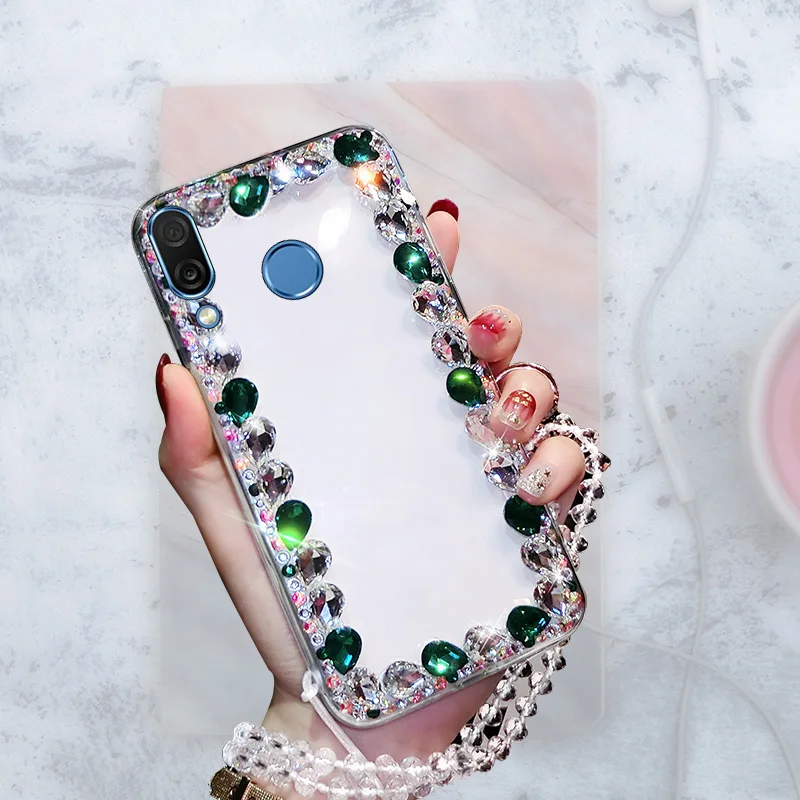 Для HUAWEI P20lite Чайка сумка край прозрачный мобильный шестерни Роскошные