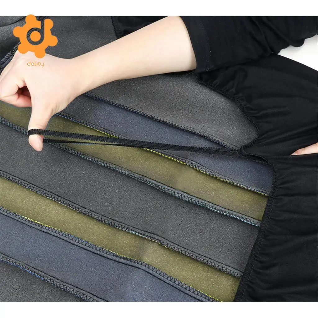 Car Fabric Front Rear Seat Covers Full Set Cushion Mat Protector Yellow