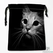 Таможня печать кошачья морда(1) Drawstring хозяйственные сумки дорожный мешочек для хранения сумка для плавания, походов, Игрушек Унисекс мульти Size19-01-04-80