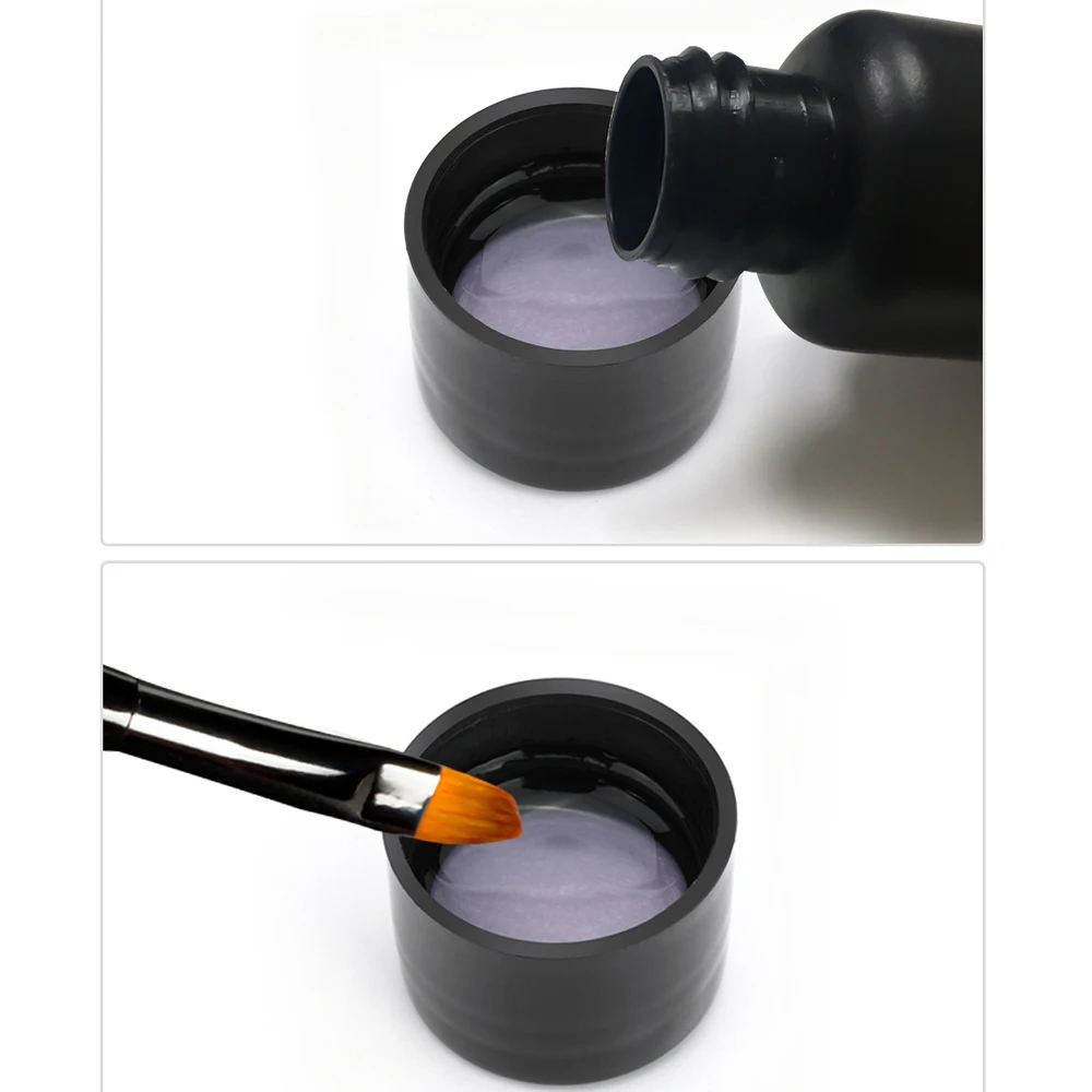 6 шт./компл. поли гель Nail Art Kit быстрое строительство UV гель светодио дный Builder Soak Off Gel Nail расширение для UV гель ногти акриловые ногти