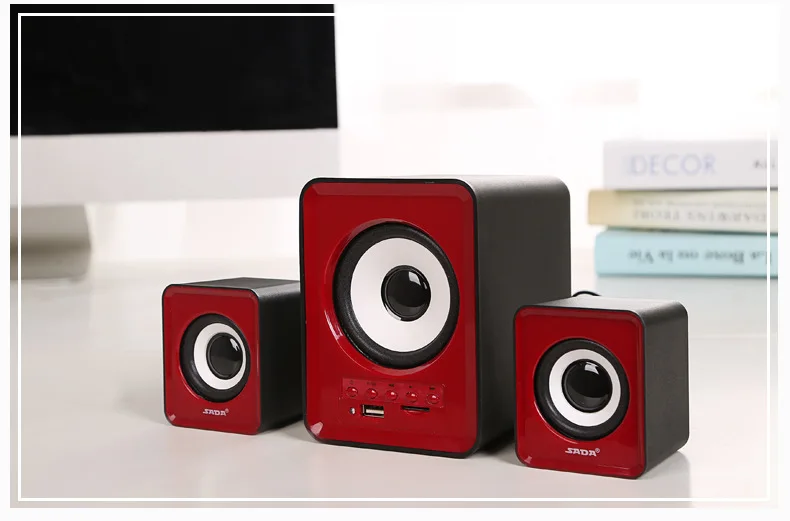 Беспроводные Bluetooth мини колонки SADA 3D с поддержкой TF карты и USB накопителя|speaker