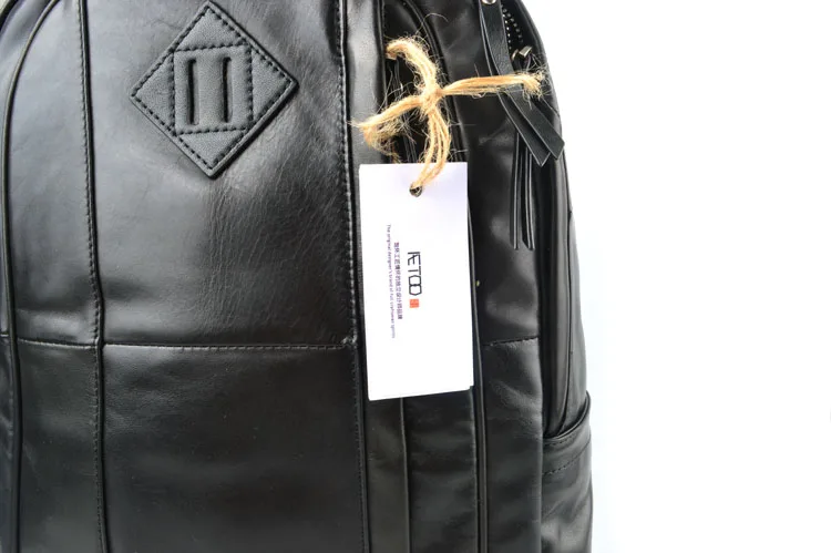 AETOO мужской рюкзак на плечо Повседневная кожаная модная кожаная сумка на плечо Мужская Корейская версия