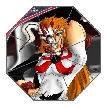 

New Arrive Custom Bleach Rukia Kuchiki Umbrellas Creative Design High Quality Foldable Rain Umbrella