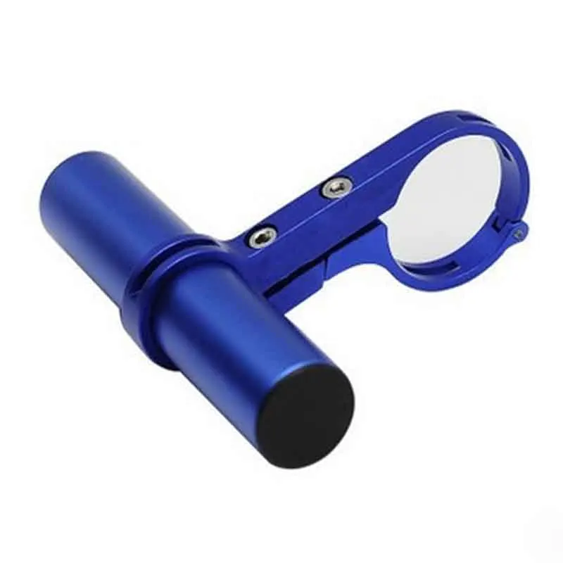 Discount Bicycle handlebar multi-function extension extension bracket code table lamp flashlight bracket clip bicycle accessories 2