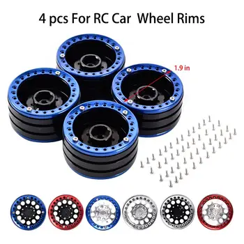 

4PCS 6 Colors 1/10 Simulated Climb Car 1.9 Inch Metal Lock Tire For 1/10 RC Crawler Axial SCX10 SCX10 II 90046 Traxxas TRX4 D90