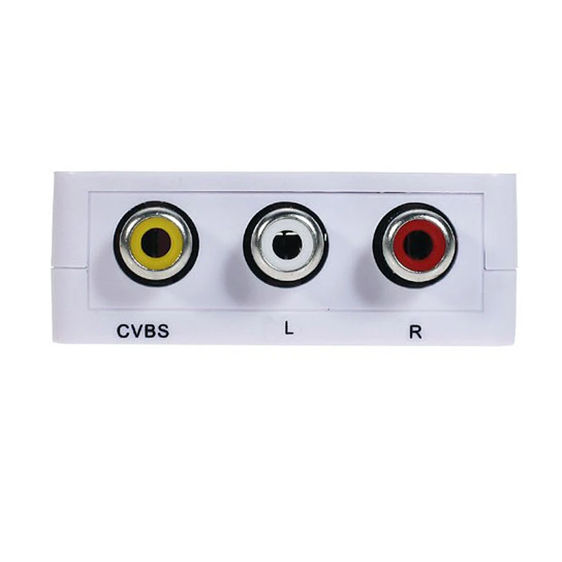 

Newly Mini 1080P HDMI to Audio Video AV RCA CVBS Adapter Converter For HDTV DC128