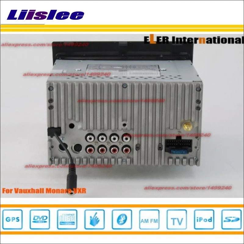Sale Liislee For Vauxhall Monaro VXR 2004~2007 Radio CD DVD Player GPS Navi Navigation System Double Din Car Audio Installation Set 3