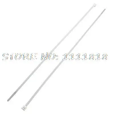 

250 x Nylon Strip Zip Tie Wire Cable Fastener Off White 3mm x 350mm
