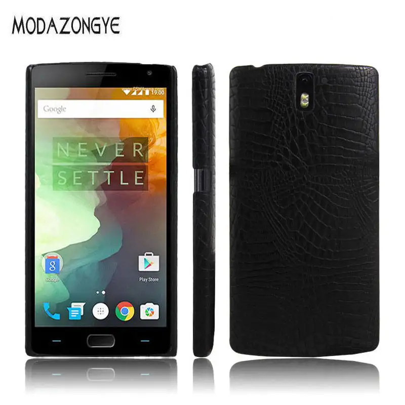 Oneplus one чехол A0001 5 Роскошный PU кожаный твердый пластиковый на заднюю панель для