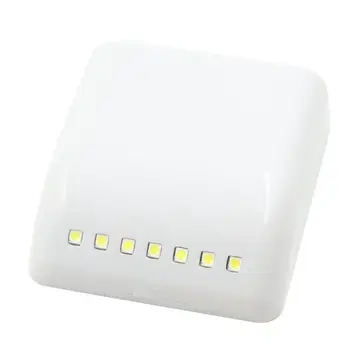 

SHGO-1pcs/set 7 LED Universal Induction Sensor Lamp Cabinet Cupboard Hinge Wardrobe Night Lighting Light Kitchen Bedroom