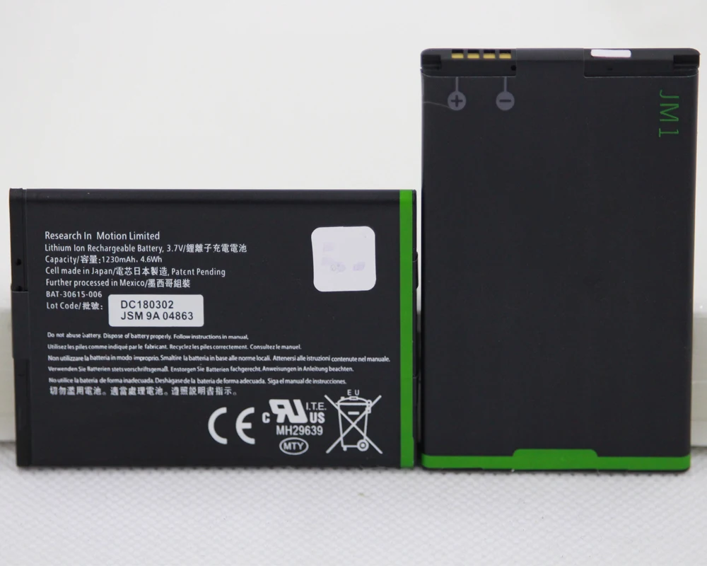 5 шт./лот 1230 mAh J-M1 JM1 Аккумулятор для Blackberry Bold 9900 9930 9790 9380 P9981 Torch 9850 9860 мобильный аккумулятора телефона