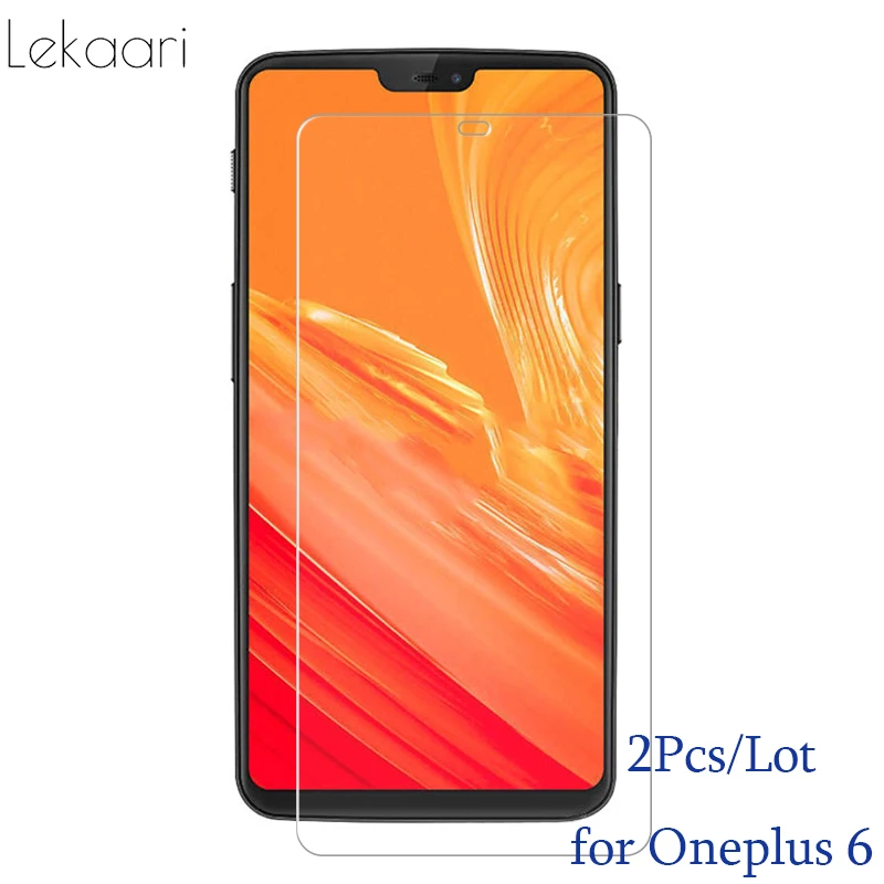 2 шт./лот OnePlus 6 закаленное стекло One plus защита экрана OnePlus6 Plus6 A6000 защитная пленка