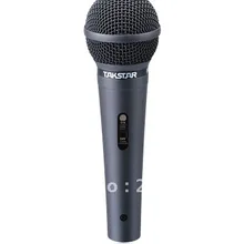 TAKSTAR PRO-38 Electret динамический микрофон(с переключателем) микрофон