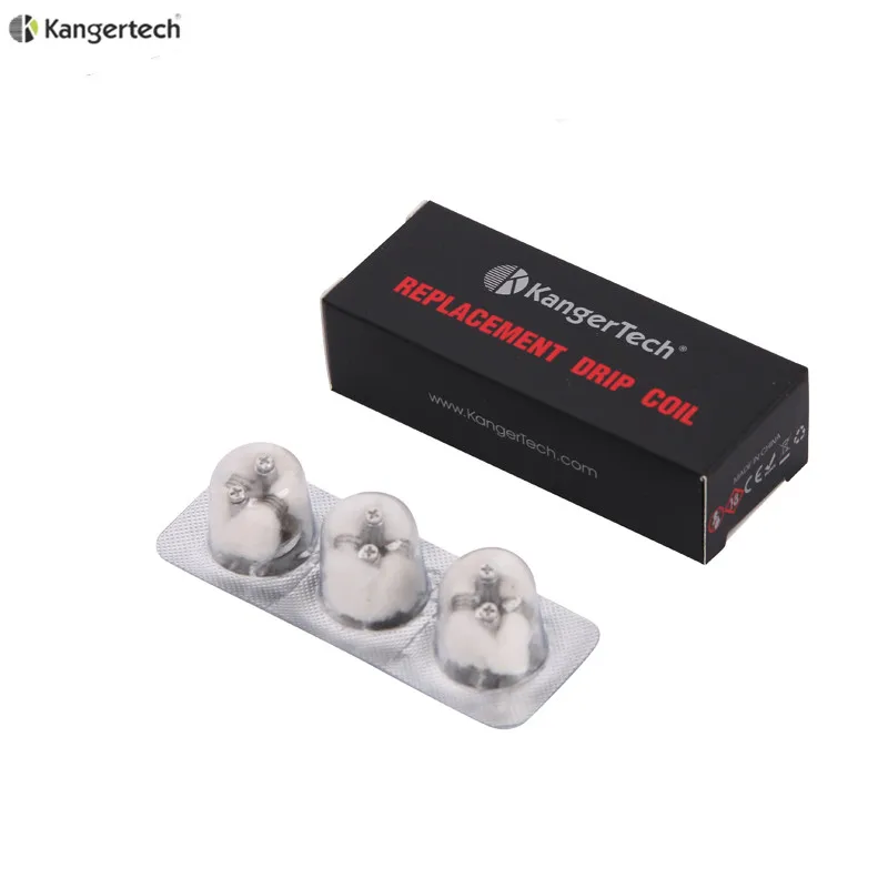 100% оригинальная капельная катушка Kanger 0.2ohm kangertech сменная dripbox для kanger 3 шт./лот |