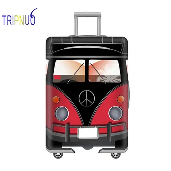 

TRIPNUO Bus Elastic Thickest Luggage Suitcase Protective Cover For19-32 inch Protect Dust Bag Case Cartoon Travel Cover