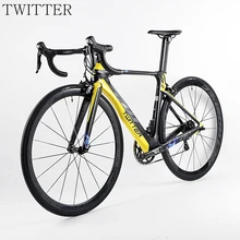 HOT 22 speed 700C Carbon complete road Bicycle 3k groupset wheels bicicleta Carbon road bike Bicycles