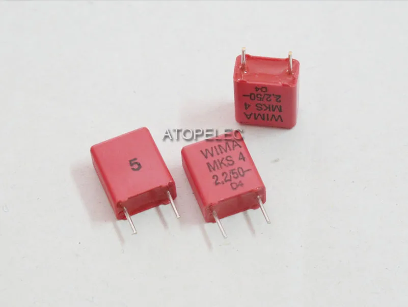 

1pc WIMA 2.2uF/50V 5% MKS4 Film Capacitor Hi-Fi Audio 225J
