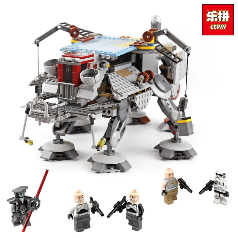

05032 1022cs New Captain Rex's AT- Building TE Blocks Brick legoINGlys with 75157 Lovely Children day's DIY Gift