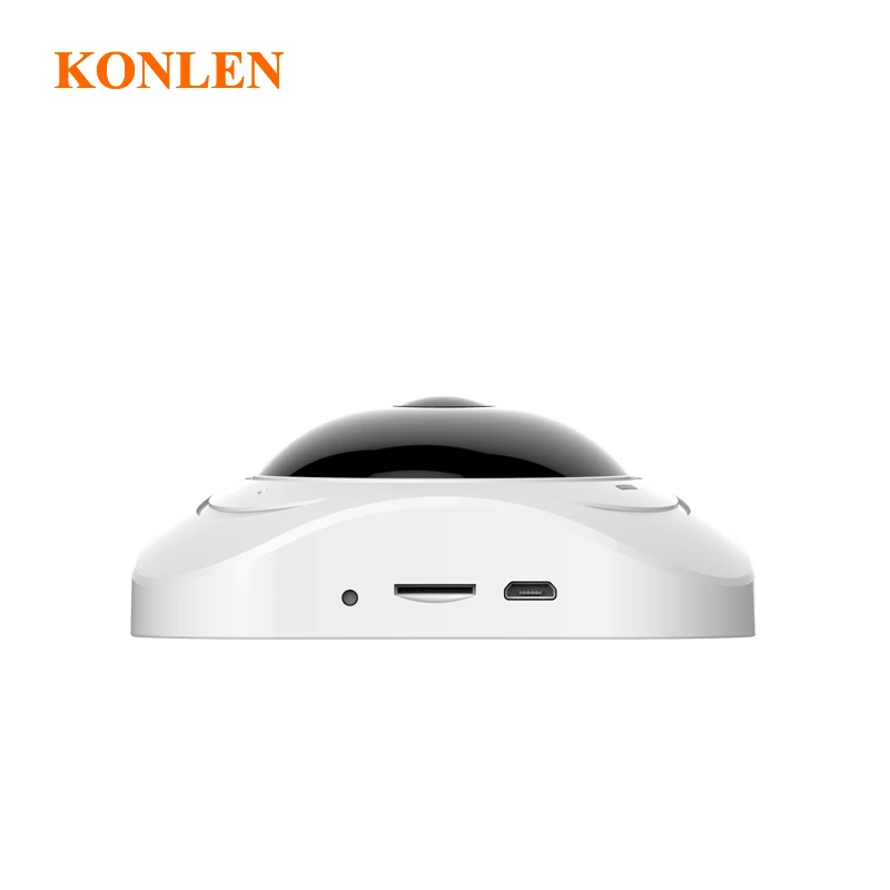 KONLEN 1080P 2MP Mini 360 камера видеонаблюдения рыбий глаз Wifi панорамная Беспроводная IP