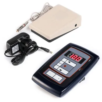 

Professional 1Pcs Three Digital Hawk LCD Power Supply With Footpedal For Permanent Makeup Tattoo Machine Kits Supply