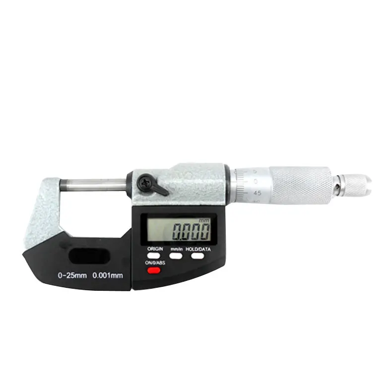 

New Digital Micrometer Accurate Measuring Tools Micrometer Caliper Gauge 0-25MM Accuracy of 0.001inch/mm Unit Conversion