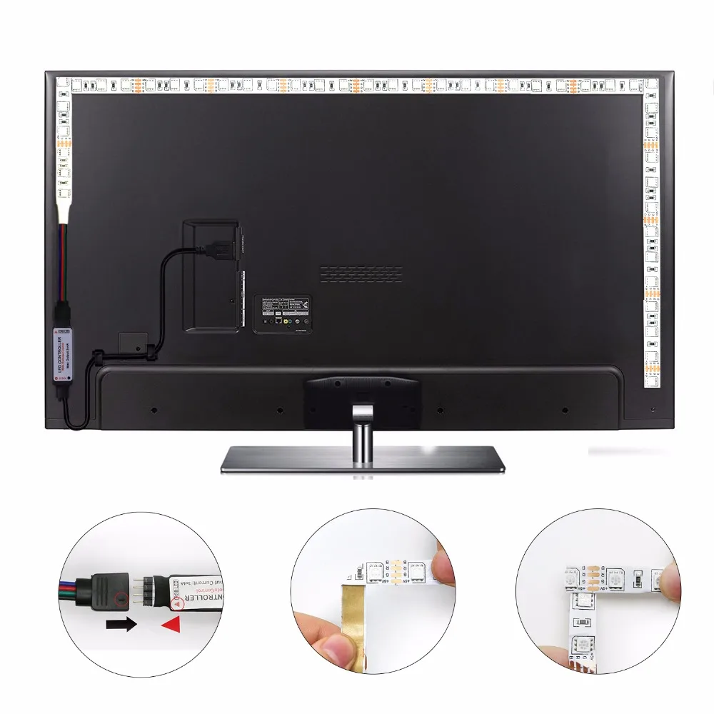 Tiras de Led backlight kit tv computador desktop Marca : Sensky