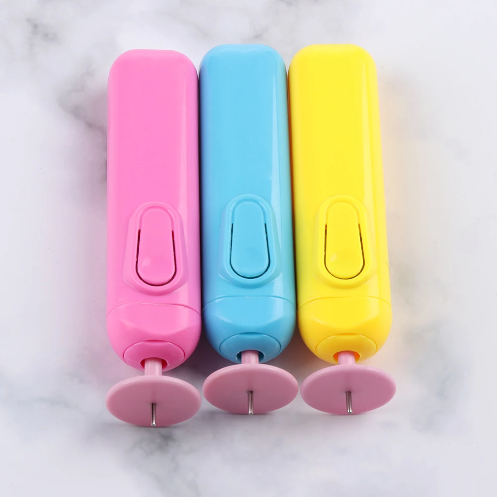 Origami Paper Tool Electric Quilling Pen DIY Handmade Roll Paper Slotted Needle Tool Craft Curling Winder Tools 1PC