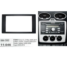 11-046 Автомобильная радиосвязь для FORD Focus II C-Max S-Max Fusion Fiesta Frame Kit 2005-2011 dash Mount Kit Adapter Trim panel