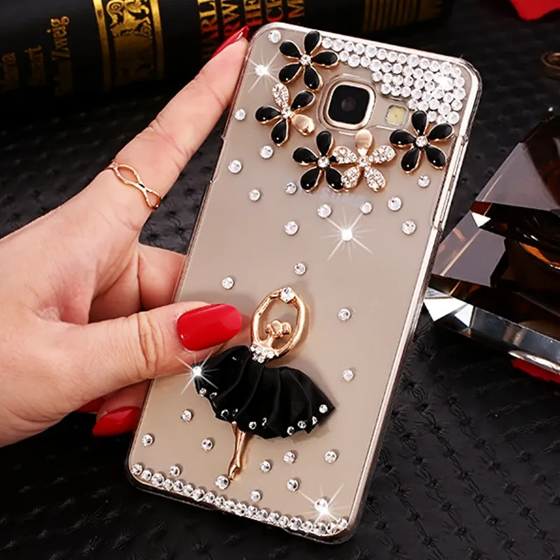 Для Motorola G7 чехол ручной работы со стразами чехлы для телефонов G6 Plus X4 Z Z3 E5 G4 Z2 Play E4