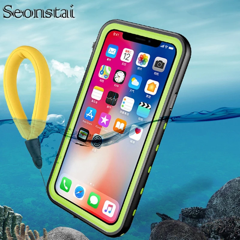 Оригинальный полностью герметичный водонепроницаемый чехол для iPhone XS