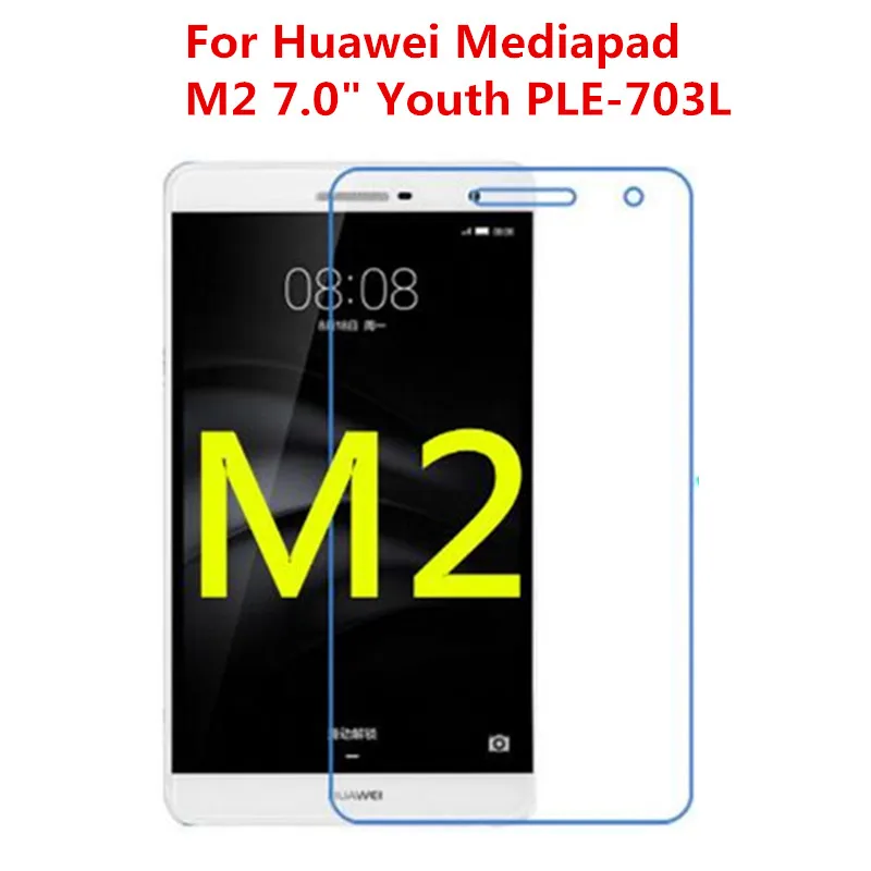Temperli cam için Huawei MediaPad M2 T2 Pro 7.0 8.0 10.0 10.1 PLE-703L M2-801W M2-802W M2-A01L Tablet ekran koruyucu Film