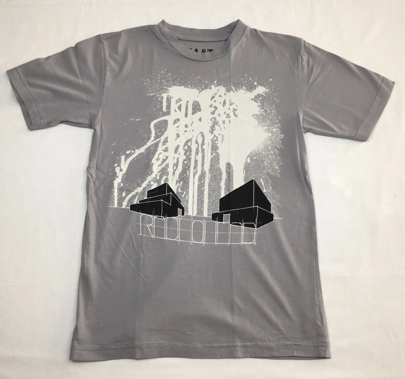 

Radiohead "Building Paint" T-shirt Official Adult Mens Grey New S,M,L,XL Male Pre-Cotton Clothing 100% Cotton