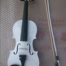 Soyoto-ev108 бакелизированная Скрипки коробка типа Электрический Скрипки двойной Скрипки белый Скрипки