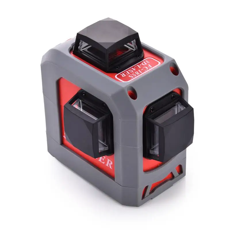 

Laser Level Kit FC-185S Self-Leveling 360 Horizontal And Vertical Cross Super Powerful Red Laser Beam Line 12 Lines