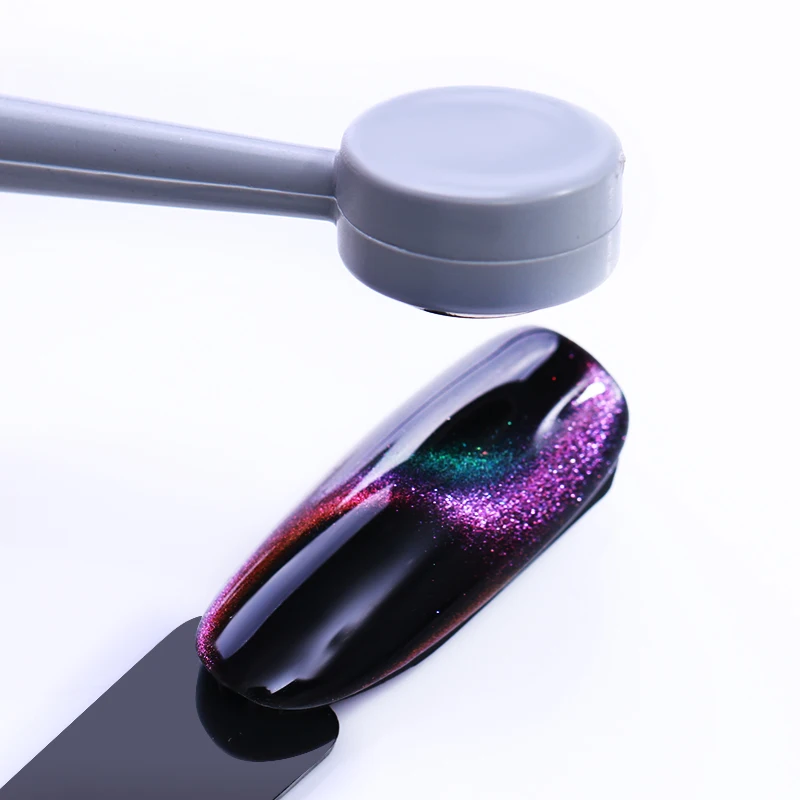 1 шт., двусторонняя магнитная палочка, 3D эффект кошачьих глаз, магнит для УФ-краски, Гель-лак для ногтей, инструменты для дизайна ногтей