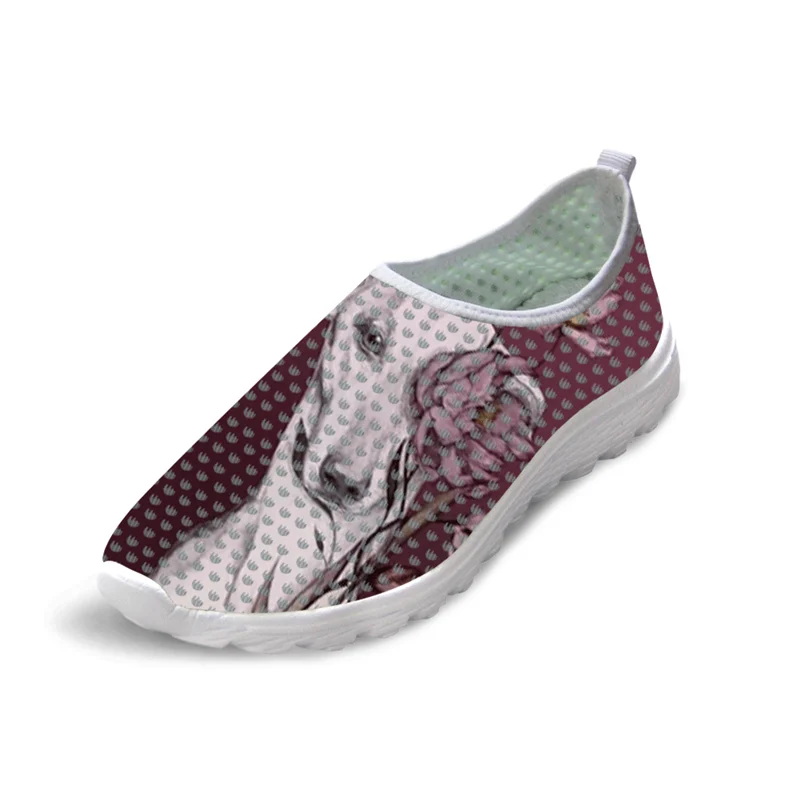 2021 zapatillas de mujer modis Обувь с сетчатым узором и принтом Дышащая легкая женская обувь