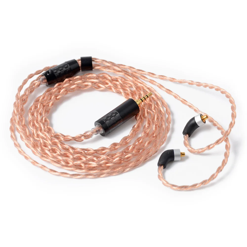 

High-end NICEHCK 3.5/2.5/4.4mm Balanced MMCX Connector 5N OFHC High Purity Oxygen-Free Copper Cable For SE846 NICEHCK M6/FR12