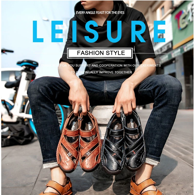 moda sandálias de praia homens sapatos casuais