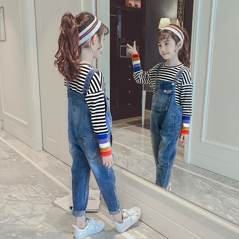 

A9125 boy Clothes handsome High elastic force Kids Tight Denim shorts Fashionable temperament Leisure romper trousers Teenagers