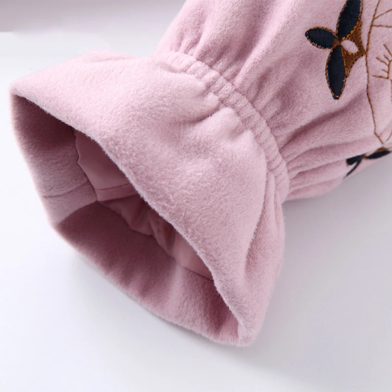 Cabolsa de lã Longa para Crianças Anos de Idade Outono Inverno Meninas Rosa Vermelho Flores Design Pétala Mangas Jaqueta Idade 4 6 8 10 11 12 t 21 para crianças idade 4 6 8 10 11 12 t anos de idade