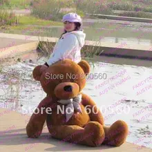 Fancytrader Темно-Коричневого Цвета 63 ''Giant Teddy Bear Чучело Медведя FT90059